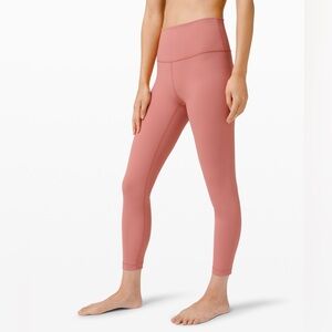 lululemon Wunder Under High-Rise Tight 24" Brier Rose Asia Fit